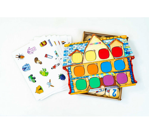 Логопедическая игра -Логогородок -Домик- П5400