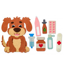Счетный материал -Лечим щенка- Ф743