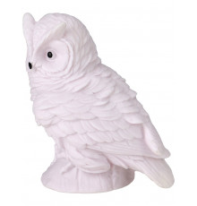 Пр.п.Ночник на батарейках.Мудрая сова(батарейки 2*АА,не в комплекте),теплый свет,белый,9*6*11см УД-7