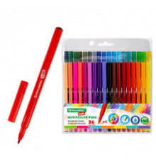 Фломастеры BRAUBERG KIDS КЛАССИЧЕСКИЕ 36 цветов, вентилируемый колпачок, ПВХ-упаковка, 152603