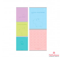 Тетрадь КЛЕТКА 48л. КАПИБАРА (Т48-2309) цветная мелованная обложка