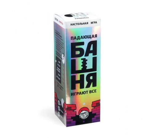 Дженга падающая башня «Играют все», 54 бруска, 6+