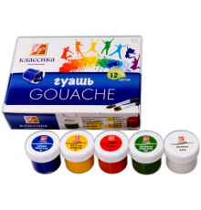 Гуашь -Классика- 12 цветов по 20 мл 19С 1277-08