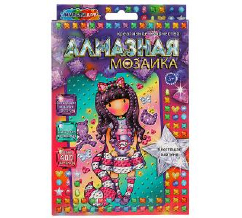 Алмазная мозаика 10х15 см милые девочки AM01X15-GOR