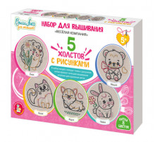 Набор для творчества. Вышивка на холсте 