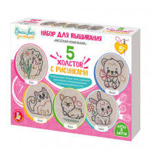 Дк.Набор для творчества. Вышивка на холсте 