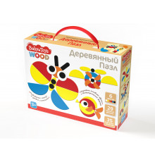 Деревянный пазл Wood 29 элементов