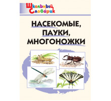 Школьный словарик. Насекомые, пауки, многоножки