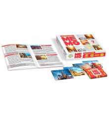 Игра настольная МЕМО -Флаги и столицы- (50 карточек) арт.03596