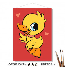 Картина по номерам на холсте 20х16 