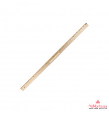 Линейка деревянная 100 см, для классной доски, с держателем, ПИФАГОР, 210671