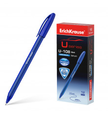 Ручка шариковая ErichKrause U-108 Stick Original 1.0, Ultra Glide Technology, цвет чернил синий (в коробке по 12 шт.) 53738