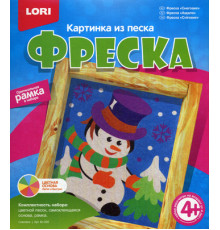 Фреска. Картина из песка 