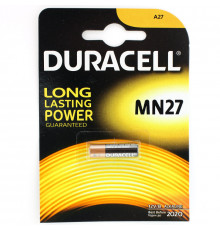 Батарейка щелочная DURACELL A27 (MN27) 12В бл 1