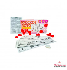 Лото русское с пласт. бочонками 03094
