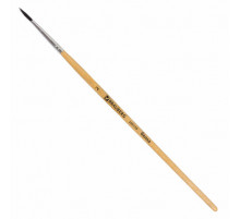 Кисть BRAUBERG, белка, круглая, № 2, 200179