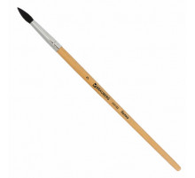 Кисть BRAUBERG, белка, круглая, № 5, 200182