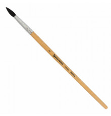 Кисть BRAUBERG, белка, круглая, № 5, 200182