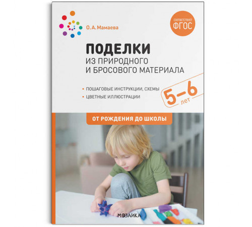 Поделки из природного и бросового материала. 5–6 лет. ФГОС Поделки из природного и бросового материала. 5–6 лет. ФГОС