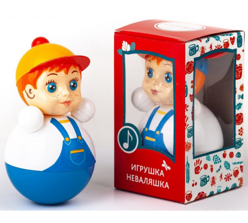 Игрушка-неваляшка Малыш, 15 см Игрушка-неваляшка Малыш, 15 см