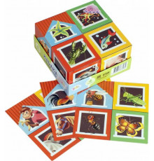 Кубики Baby Step 4шт.Строим домик. Издательство: Step Puzzle