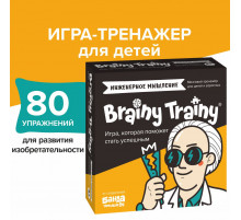 Банда умников.Brainy Trainy.Инженерное мышление настольно-печатная игра ТМ Арт.УМ547