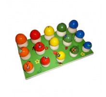 ДИ.Грибы на поляне (15шт.). Счётный материал  1002