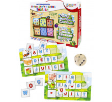 BRIGHT KIDS. Обучающая игра. БУКВЫ, СЛОГИ И СЛОВА English Арт. (ИН-7632)