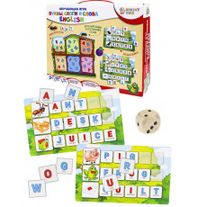BRIGHT KIDS. Обучающая игра. БУКВЫ, СЛОГИ И СЛОВА English Арт. (ИН-7632)