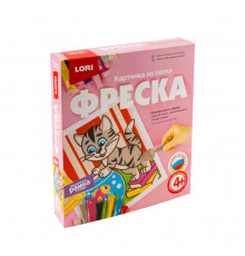 Фреска. Картина из песка 