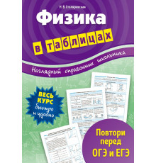 Физика в таблицах. Наглядный справочник школьника (обложка)