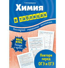 Химия в таблицах. Наглядный справочник школьника (обложка)