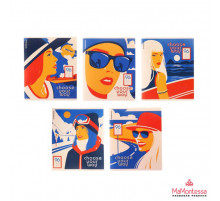 Тетрадь общая ученическая ErichKrause Choose Your Way, 96 листов, клетка, матовая ламинация_MIX-PACK 60594