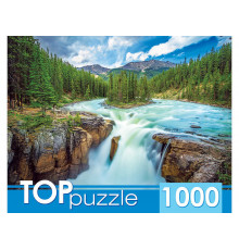 TOPpuzzle. ПАЗЛЫ 1000 элементов. ГИТП1000-2152 Канада. Национальный парк Джаспер