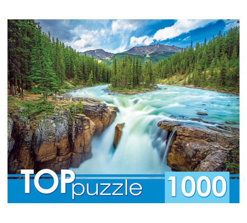 TOPpuzzle. ПАЗЛЫ 1000 элементов. ГИТП1000-2152 Канада. Национальный парк Джаспер
