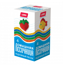 Л.Пт-022 Радужный песок 4 цвета по 80 гр
