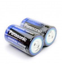 Батарейка солевая PANASONIC R14 (C) General Purpose 1.5В (2 шт в п э)