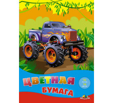 Цветная бумага А4 16л, 16цв. 