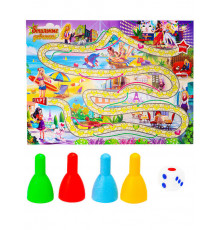 Лучшая настольная игра-ходилка. Стильные девчонки (арт.ИН-8968)