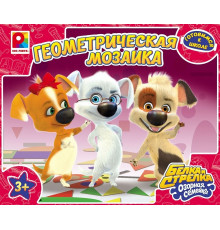 Рад.Наст.игр.Геометрическая мозаика.Белка и Стрелка С-1024