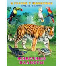 Книжки в мягкой обложке - Раннее развитие. В гостях у животных. В.Степанов. Животные планеты