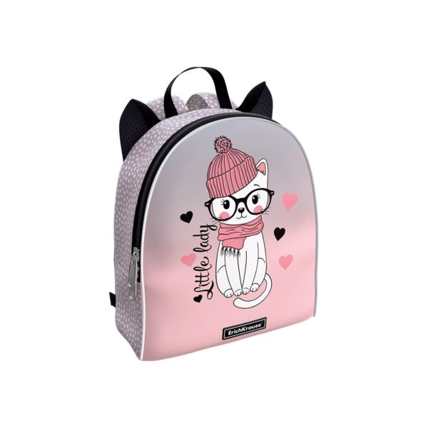 Рюкзак EasyLine Mini Animals 5L с милыми ушками для детей от 3-х лет. Мини-рюкзак имеет одно вместительное отделение на надежной молнии с мягким ходом. Лямки мягкие и комфортные